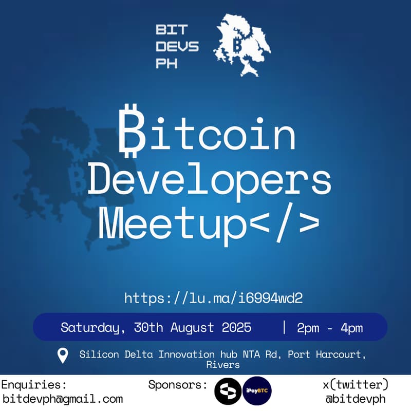 Cover Image for ₿itcoin Developers Meetup