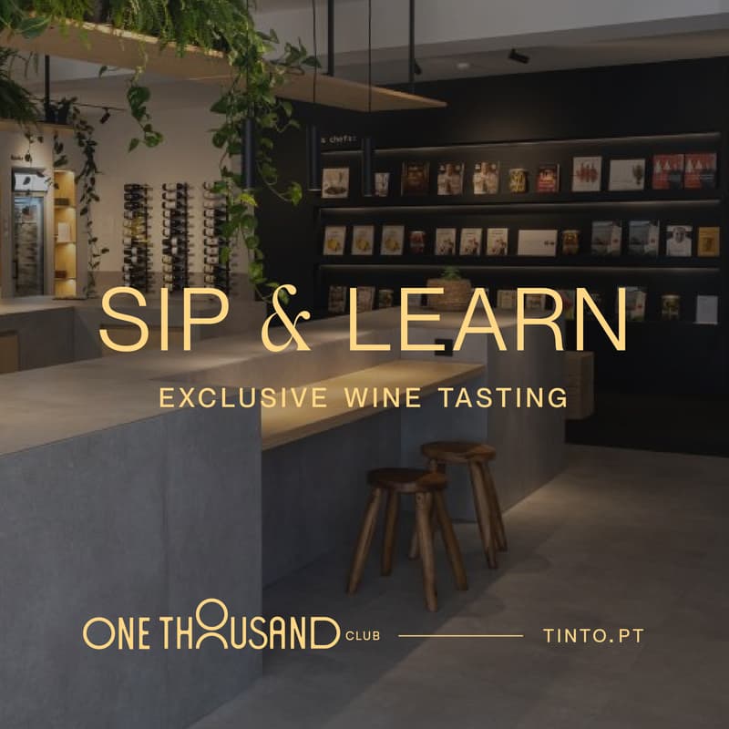Sip and learn: Exclusive wine tasting with Tinto.pt · Luma