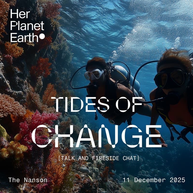 Cover Image for Tide of Change: Indonesian Women Leading Reef Recovery - An Evening with Rose Huizenga of Coral Catch
