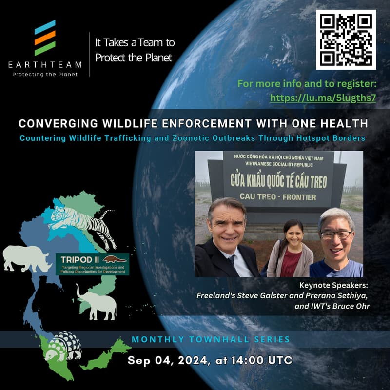Cover Image for Converging Wildlife Enforcement with One Health