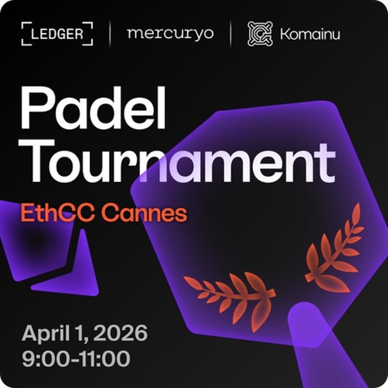 Cover Image for Ledger x Mercuryo x Komainu Padel Tournament