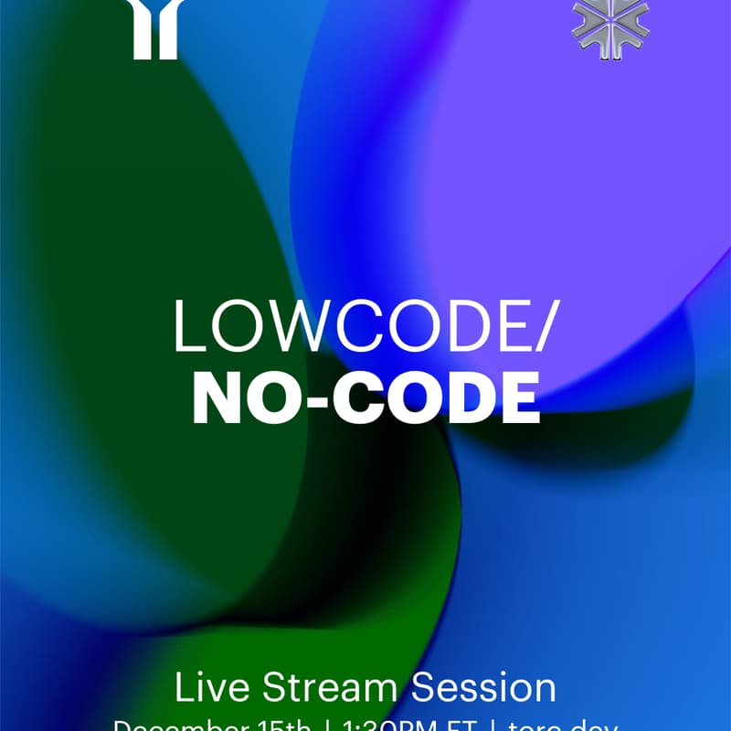 Cover Image for Live Stream Session: The Rise of Low-Code/No-Code