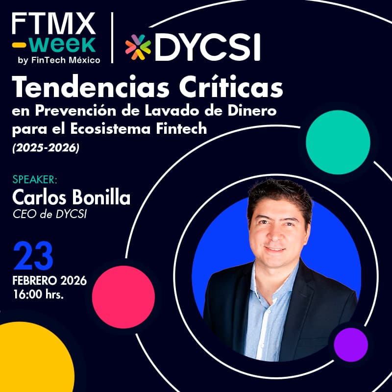 Cover Image for Tendencias Críticas en Prevención de Lavado de Dinero para el Ecosistema Fintech (2025-2026) by DYCSI