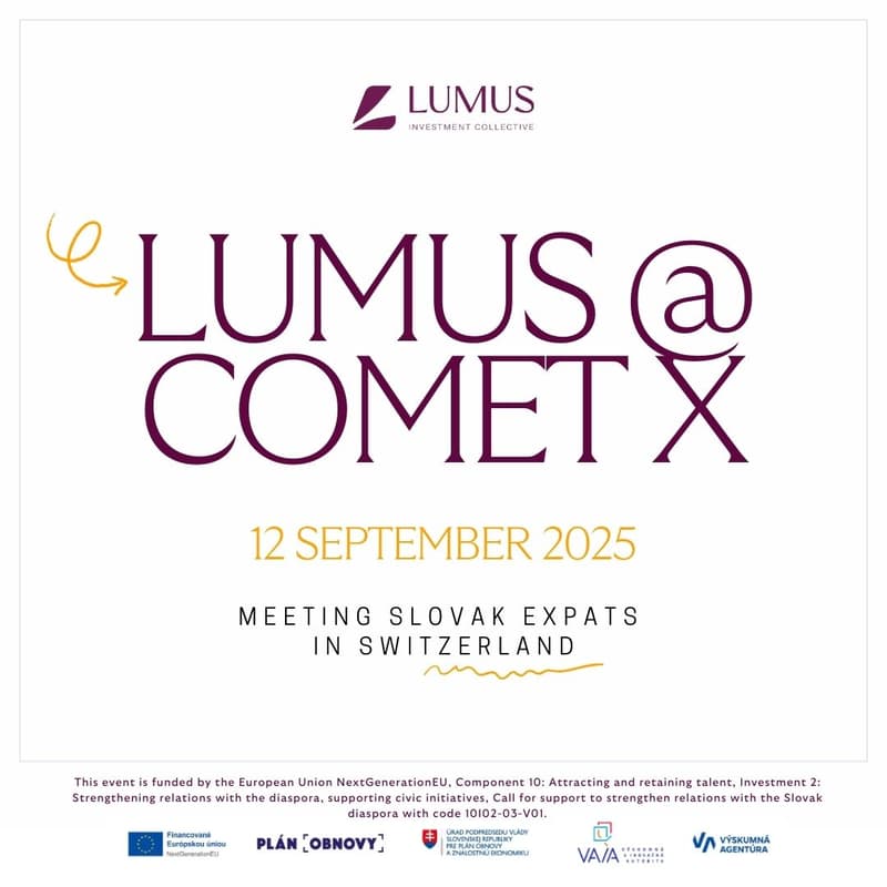 Cover Image for LUMUS x COMETX: Slovak Expats in Switzerland