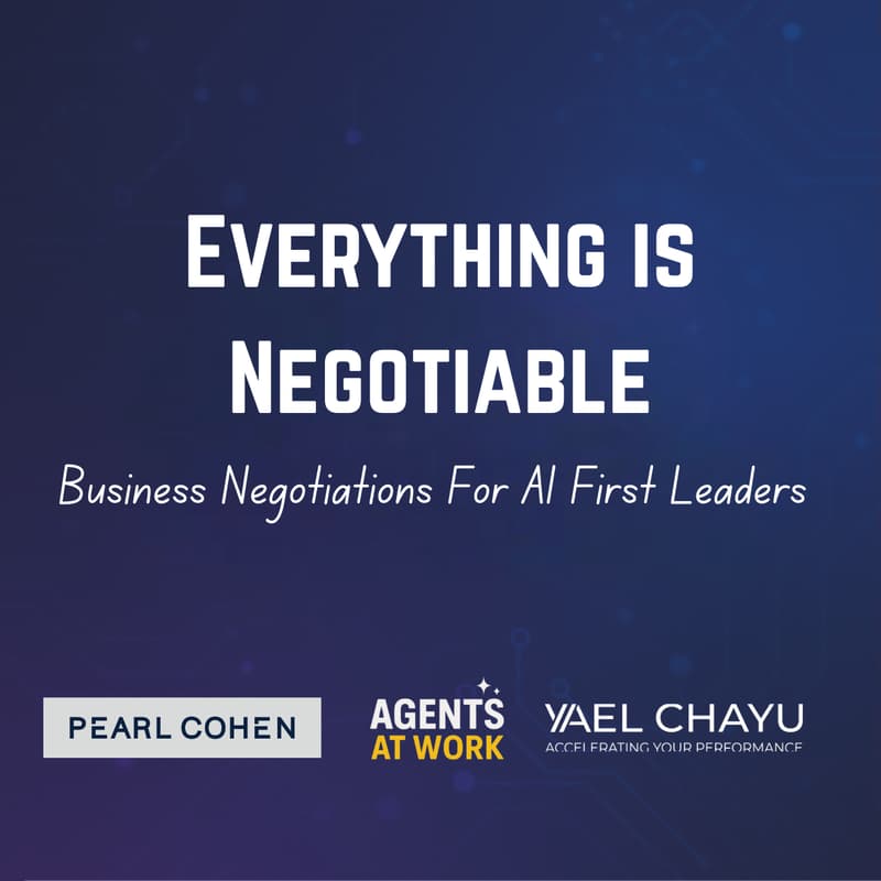 Cover Image for Everything is Negotiable: Business Negotiations For AI First Leaders