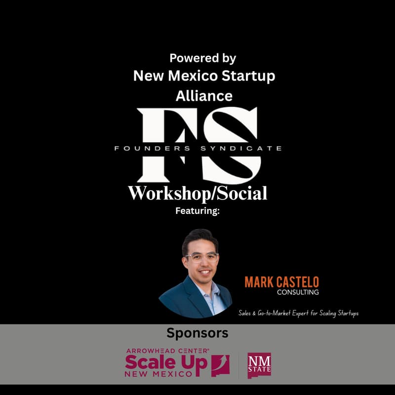 Cover Image for Founder Syndicate Workshop/Social-ABQ