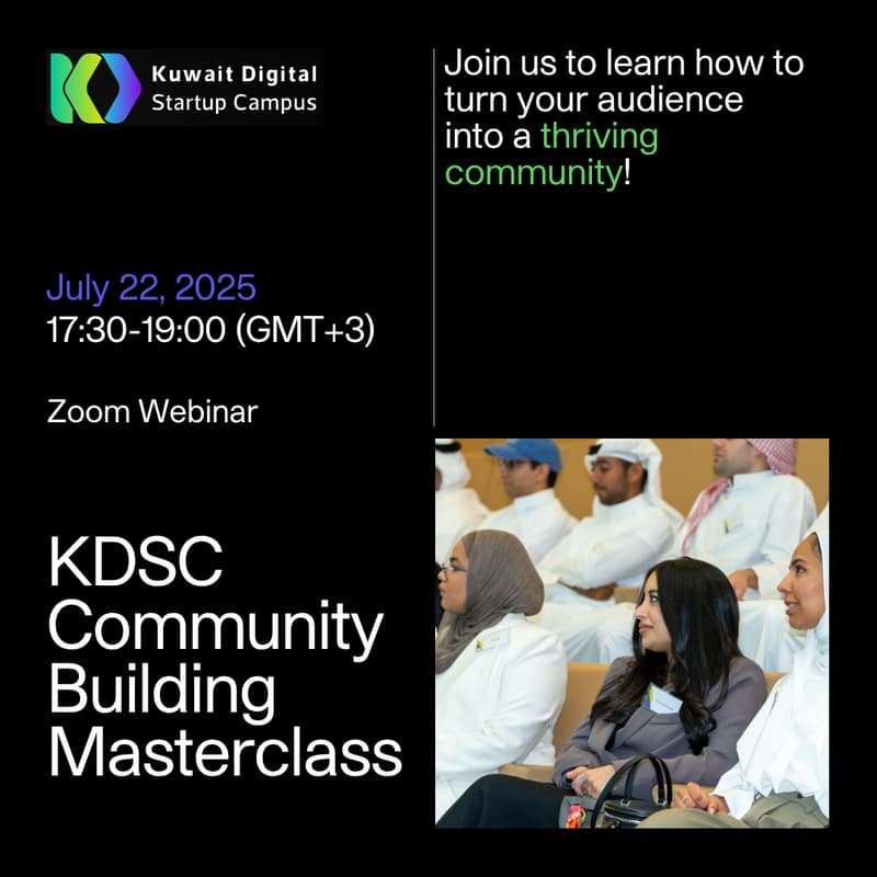 Cover Image for KDSC Community Building Masterclass