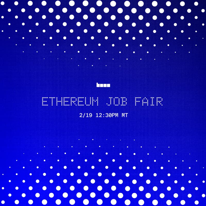 Cover Image for Ethereum Ecosystem Job Fair