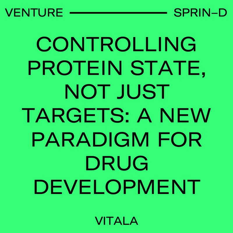 Cover Image for Controlling Protein State, Not Just Targets: A New Paradigm for Drug Development