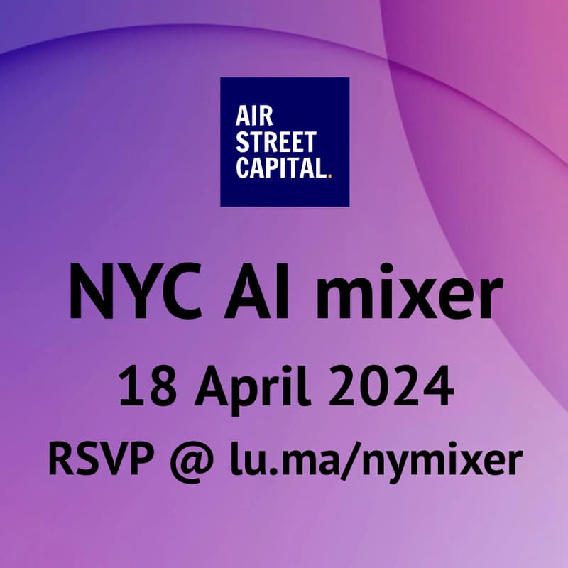 Cover Image for Air Street NYC AI mixer