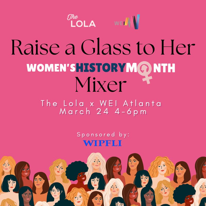 Cover Image for Raise a Glass to Her: A Women’s History Month Mixer