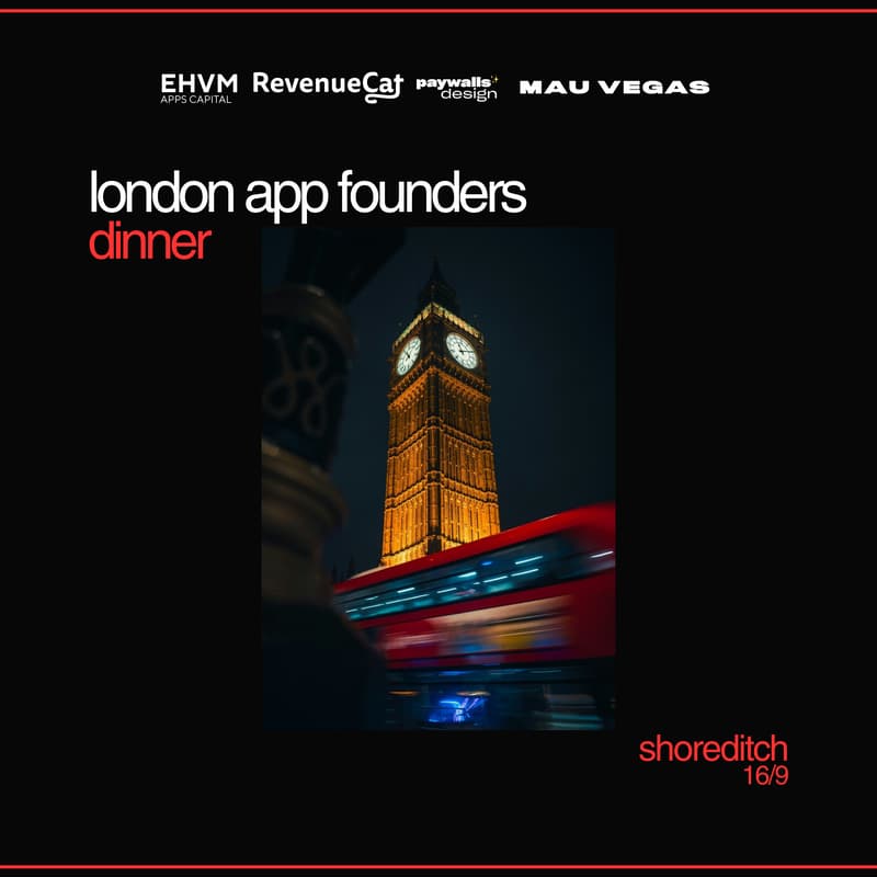 Cover Image for London App Founders Dinner