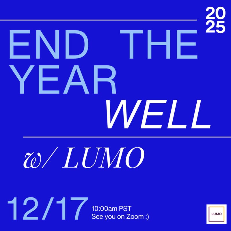 Cover Image for End The Year Well Workshop