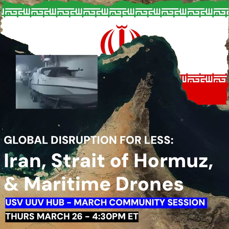 Cover Image for Global Disruption for Less: Iran, Maritime Drones, & the Strait of Hormuz