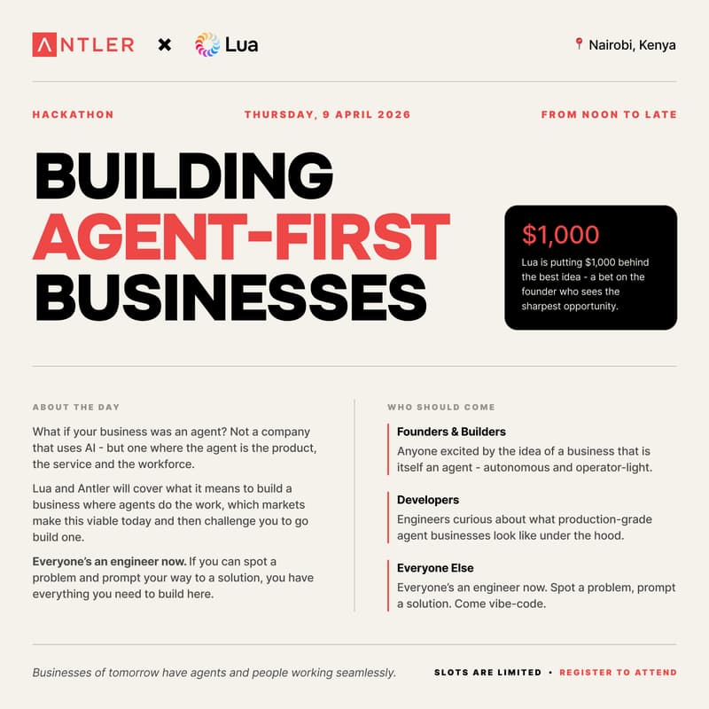 Cover Image for Building Agent First Businesses