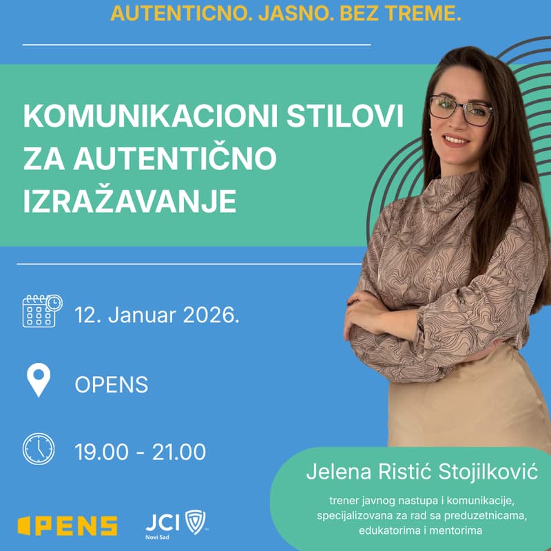 Cover Image for "Umetnost javnog nastupa: komunikacioni stilovi za autentično izražavanje"