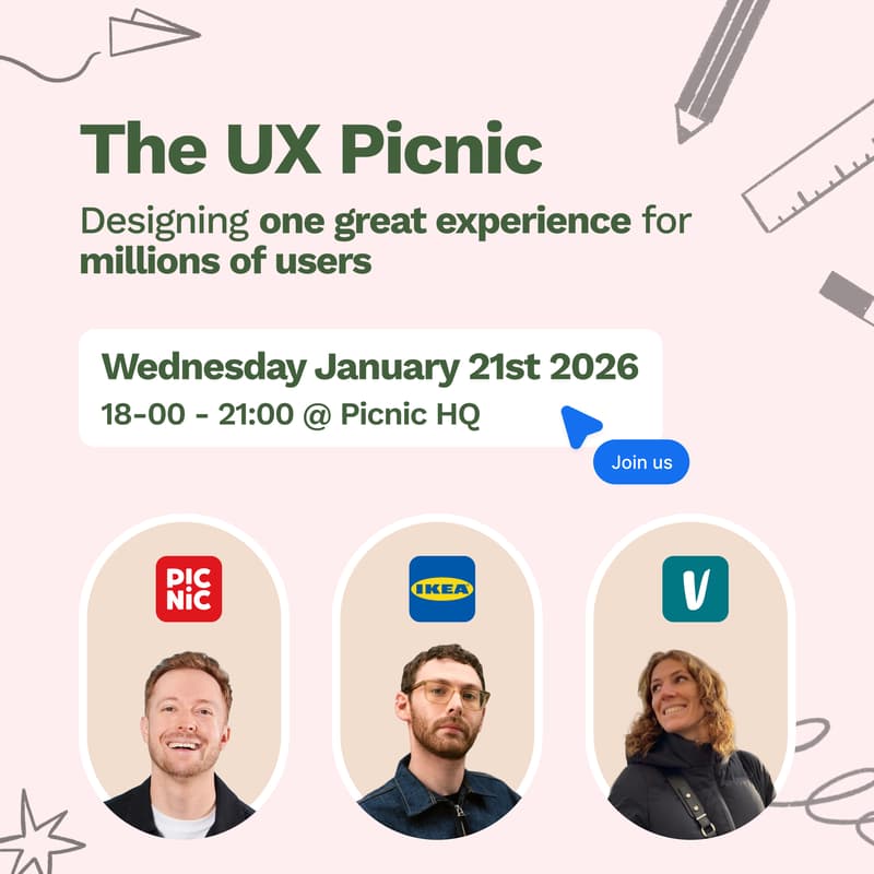 Cover Image for UX Meetup: Designing one great experience for millions of users
