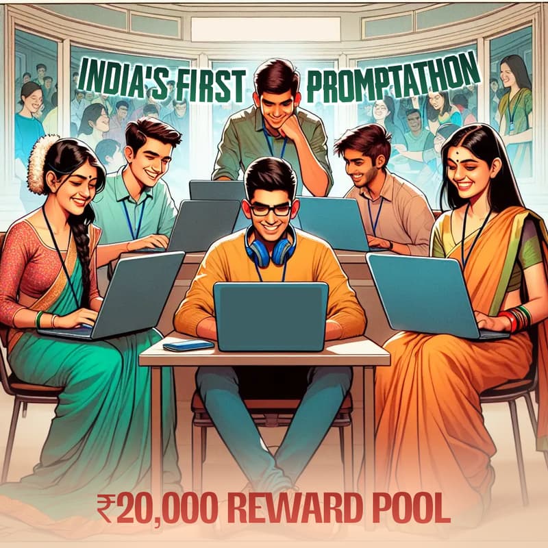 Cover Image for India's First PROMPTathon