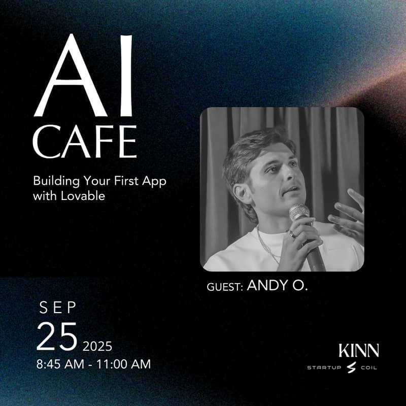 Cover Image for AI Cafe: Building Your First App with Lovable