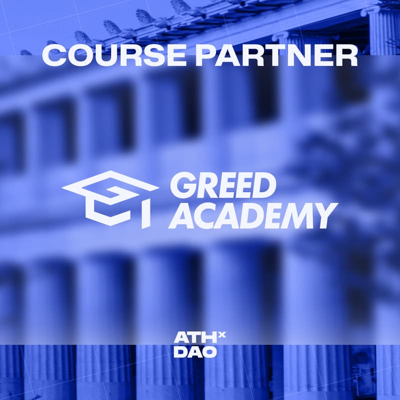 Cover Image for AthensDAOx 2025 - Crypto for beginners by Greed Academy COURSE Registration