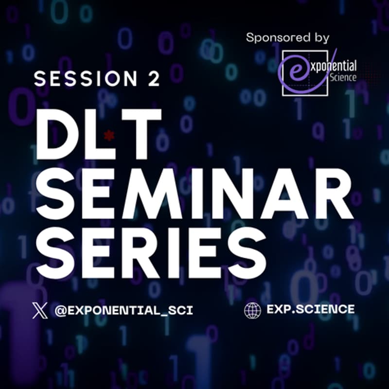 Cover Image for DLT Seminar Series: Session 2: Vito Tumas