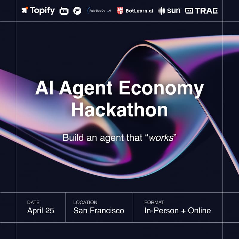 Cover Image for AI Agent Economy Hackathon