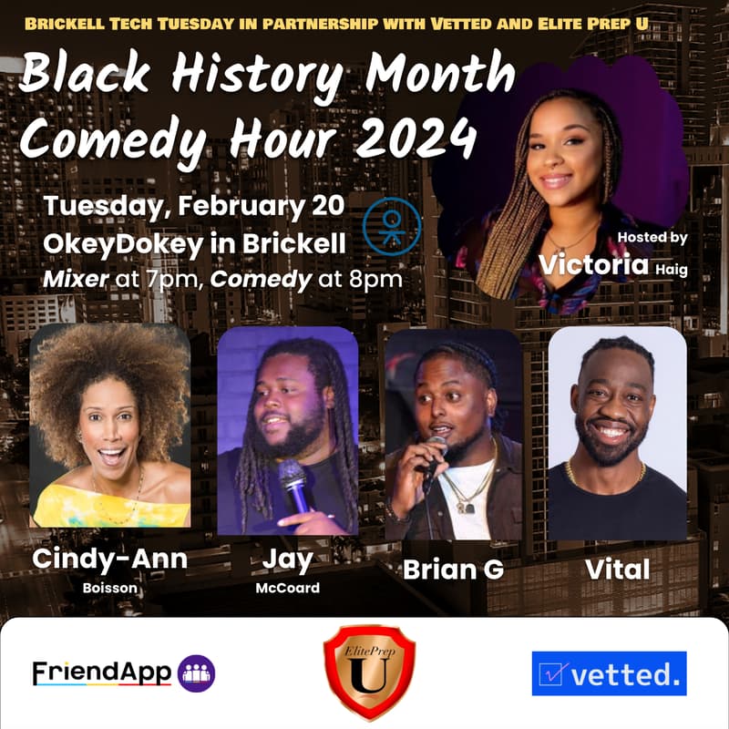 Cover Image for Black History Month Comedy Hour 2024