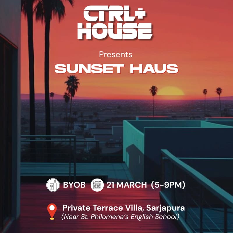 Cover Image for CTRL+HOUSE Presents SUNSET HAUS
