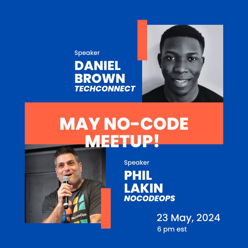 Cover Image for No-Code May Meetup