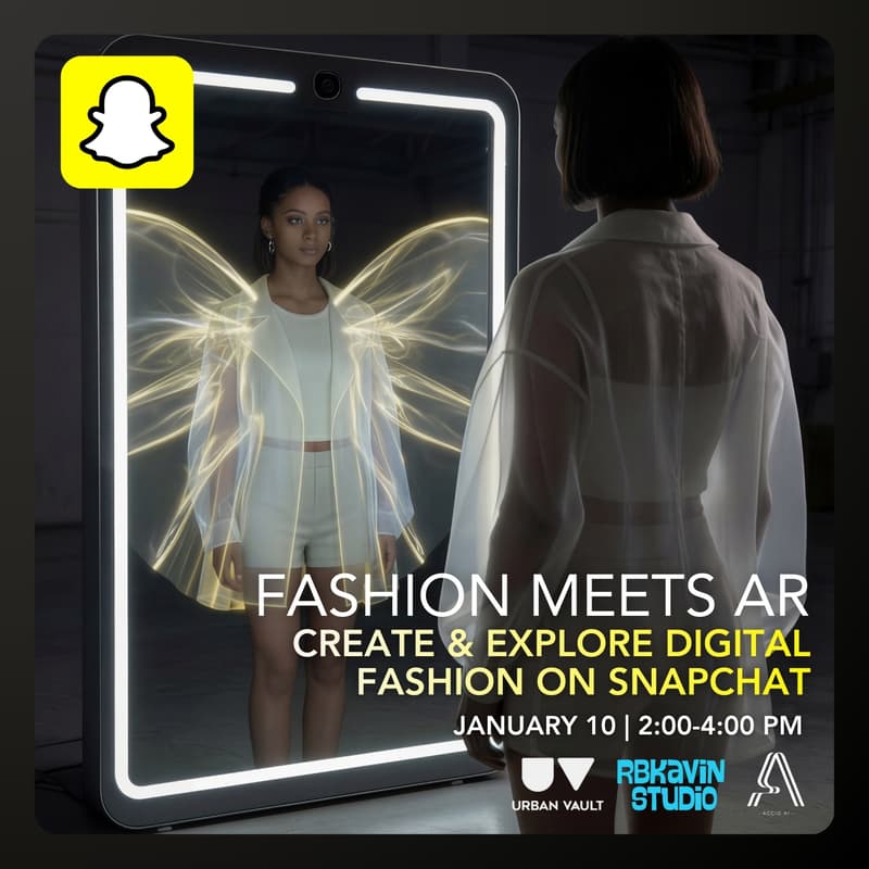Cover Image for Snapchat : Digital Fashion with AR