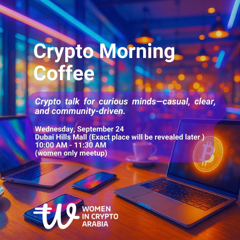 Cover Image for Crypto Morning Coffee/ Women Only