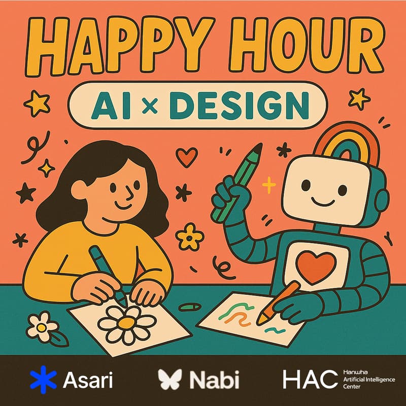 Cover Image for AI x Design Happy Hour by Asari, Nabi & HAC