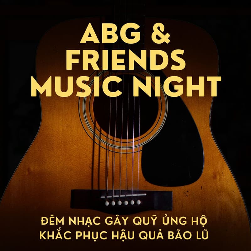 Cover Image for ABG & Friends Music Night Sài Gòn 17/10