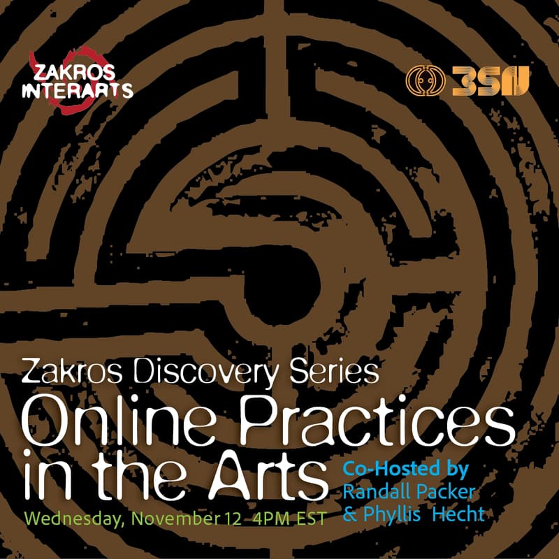 Cover Image for Zakros Discovery Series: Online Practices in the Arts