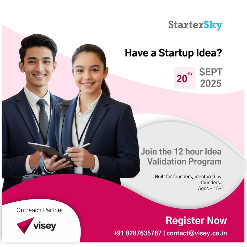 Cover Image for 2- Week Idea Validation Program By Startersky