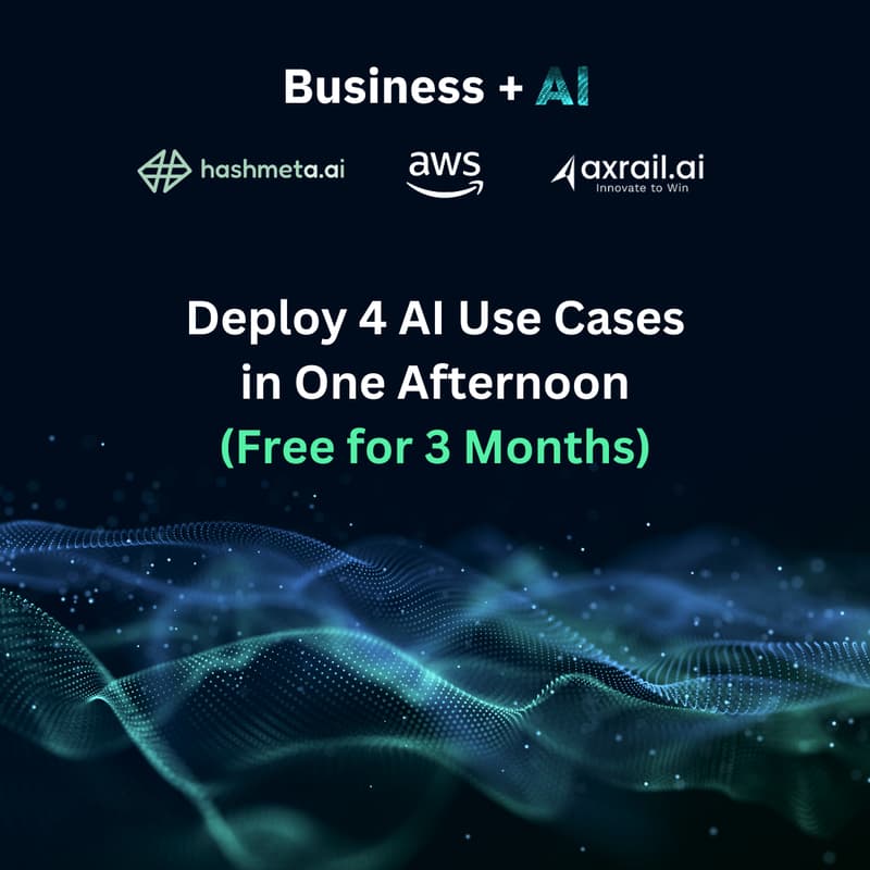 Cover Image for 🚀 Deploy 4 AI Use Cases in One Afternoon — Free for 3 Months