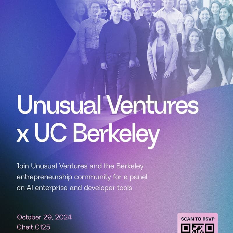Cover Image for Unusual Ventures x UC Berkeley