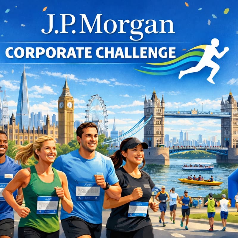 Cover Image for JP Morgan Corporate Challenge 5K: 1st July 6:00pm