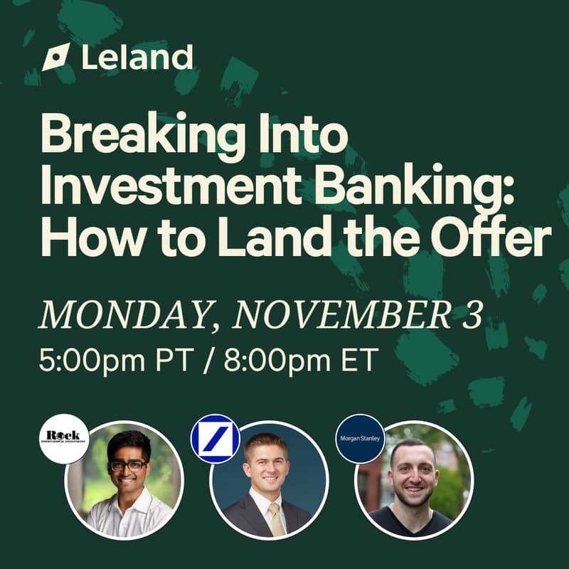 Cover Image for Breaking Into Investment Banking: How to Land the Offer