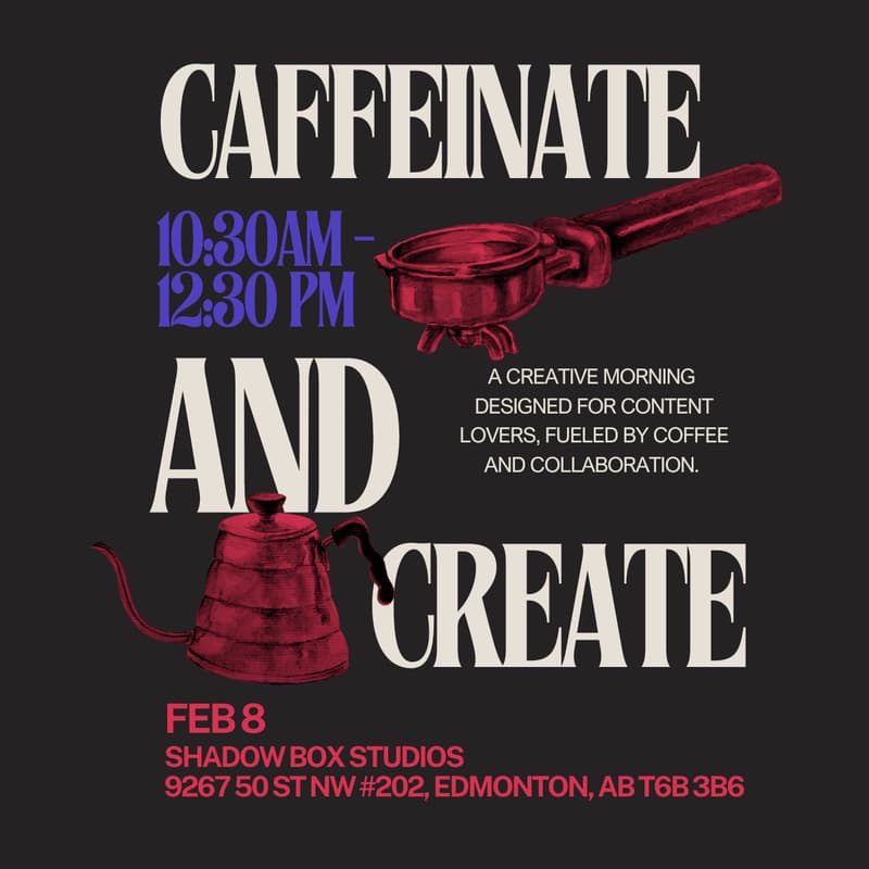 Cover Image for Caffinate and Create