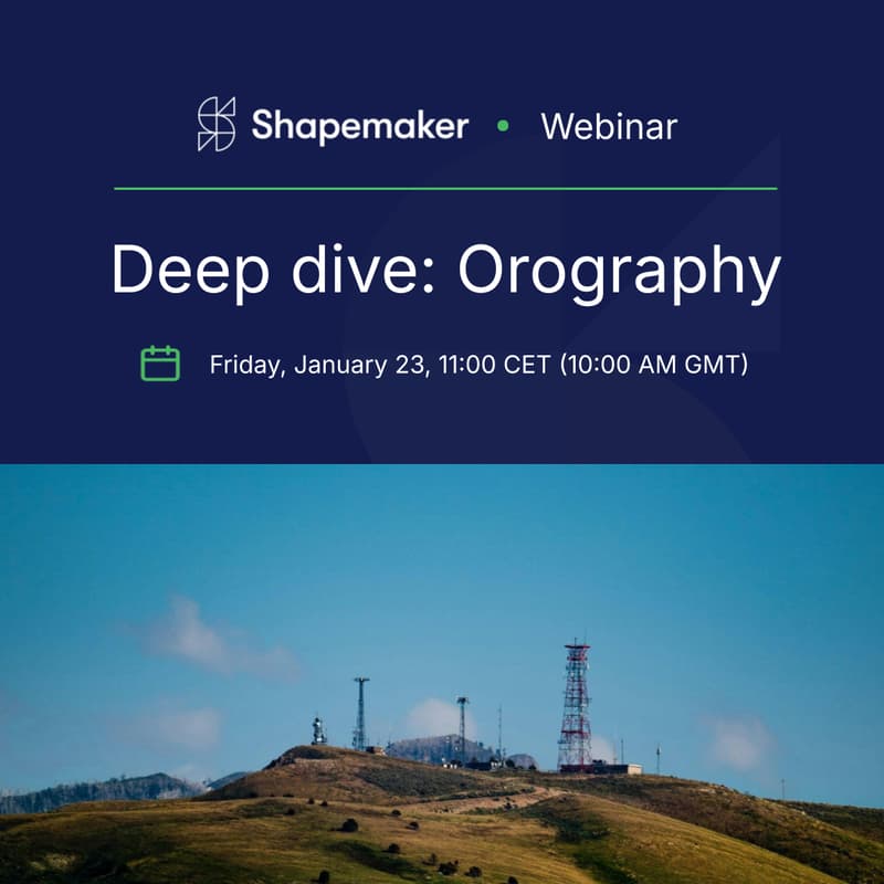 Cover Image for Shapemaker deep dive: Orography impact