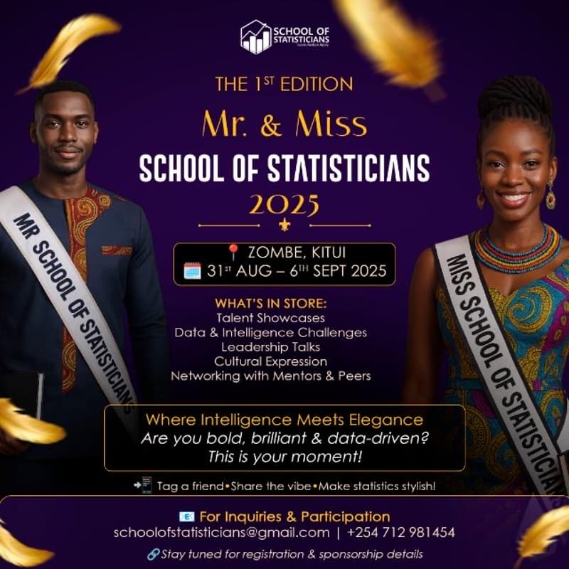 Cover Image for Mr & Miss School of Statisticians