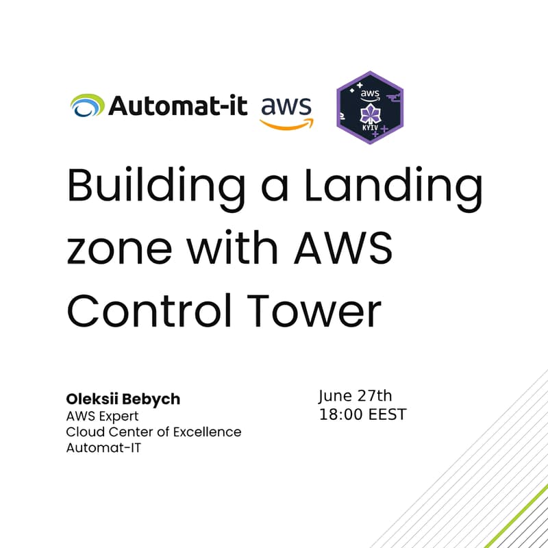 Cover Image for Building a Landing zone with AWS Control Tower