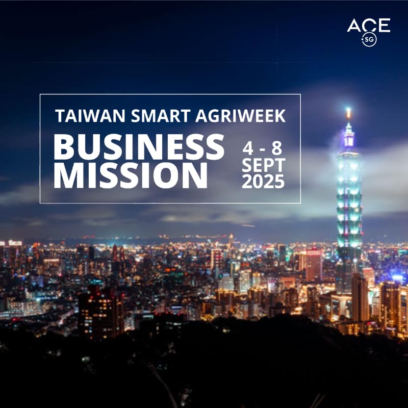Cover Image for Taiwan Business Mission - Smart Agriweek