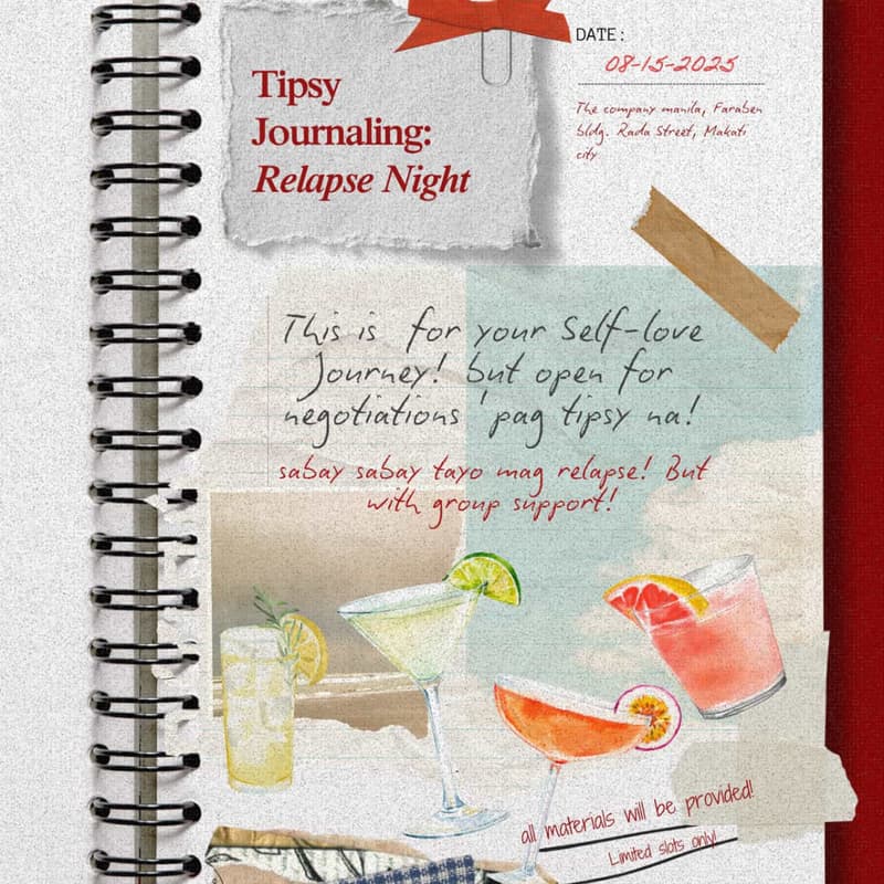 Cover Image for Tipsy Journaling: Relapse Night