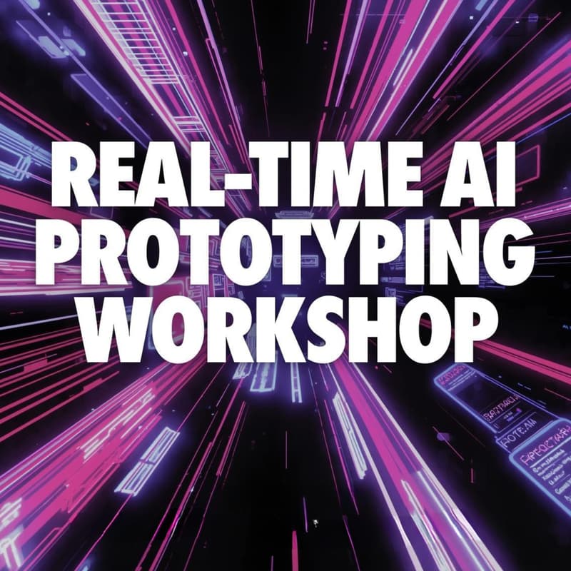 Cover Image for Real-Time AI Prototyping Workshop