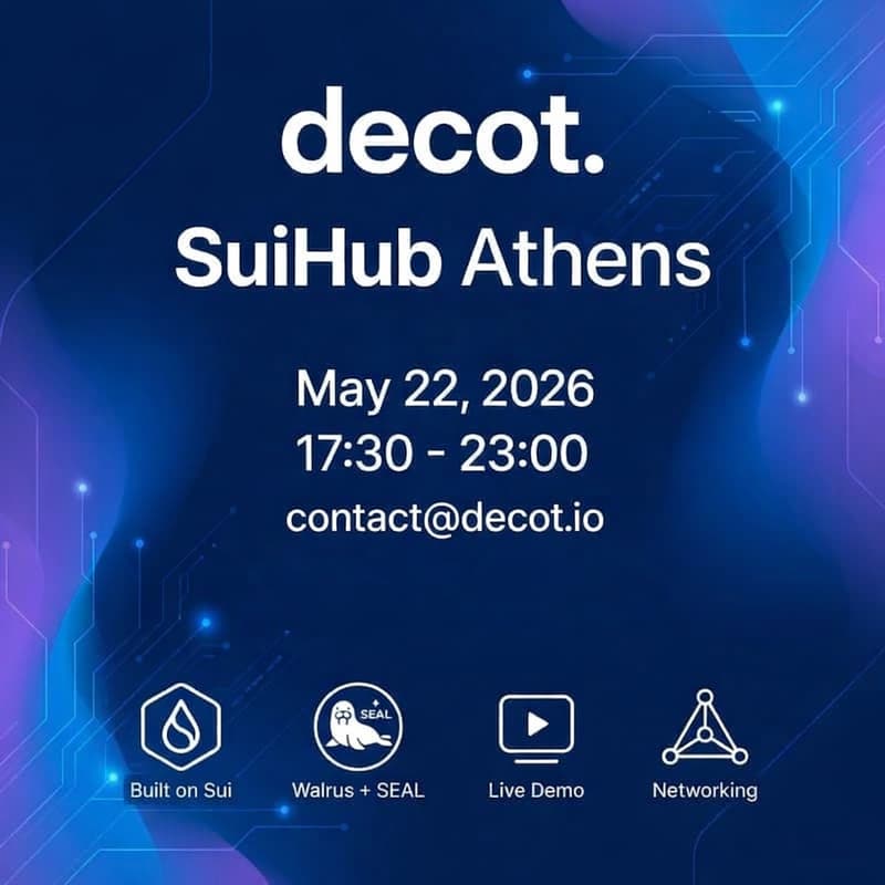 Cover Image for Introducing Decot at Suihub Athens