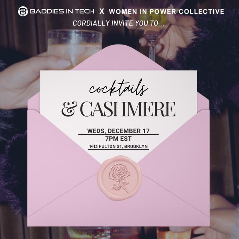 Cover Image for Cocktails & Cashmere: A Professional Women's Holiday Mixer