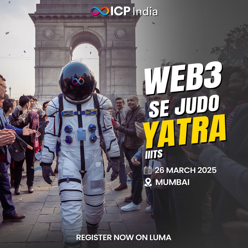 Cover Image for Web3 se Judo Yatra at IIIT Sonepat