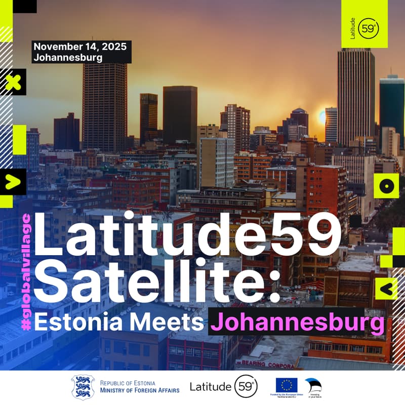 Cover Image for Latitude59 Satellite: Estonia Meets Johannesburg